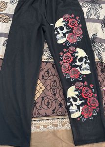 Skull & Roses Print joggers