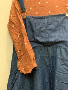 Denim Jumper Dress
