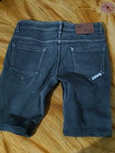 Denim Bermuda Shorts