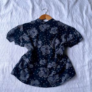 Crocodile Cottagecore Frills Shirt