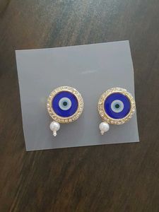 Evil 👁 Eye Necklace Set With Earings