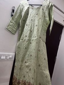 Heavy Wedding Dress With Pant