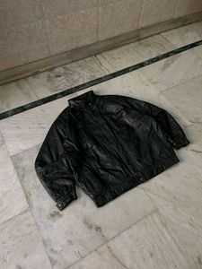 Vintage Old Money Leather Jacket