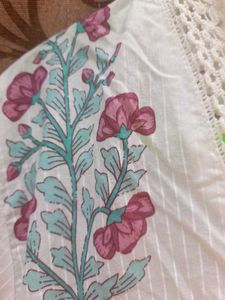 Floral Print Kurta