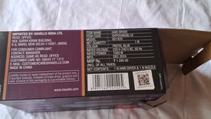 Havells HD1835 Hair Dryer - Pastel Blue