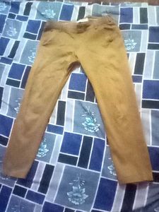 Brown Casual Pants