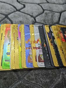 Pokemon Golden , Black , Silver and Rainbow Cards
