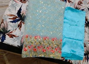 Dress Matrial With Astar And Bottom