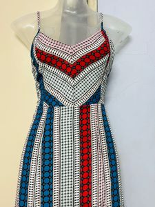 Pintrest Striped Maxi Dress