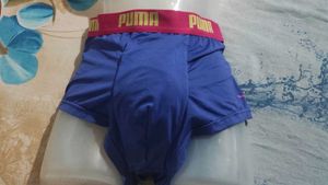 Puma Men's Boxer Briefs - Blue