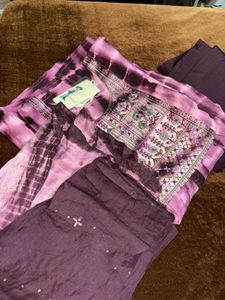 Embroidered Heavy Suit Set