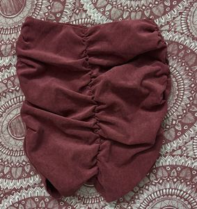 Zara Ruched Mini Skirt