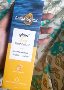 AQUALOGICA GLOW SUNSCREEN-50G