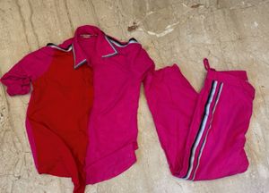 Red & Pink Co-ord Set From Dreamy Owl (b1g1)