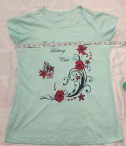 Pretty Ice Blue Tshirt 👕
