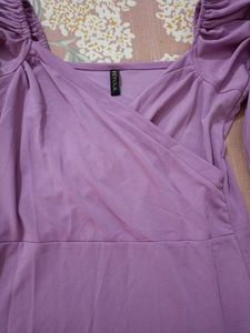 Lilac Long Sleeve Top