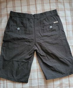 Men's Gray Casual Shorts