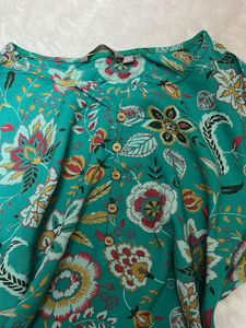 Floral Print Kurta