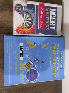 IIT JEE BOOKS- Mains Pyq Book And Ncert Soln Maths