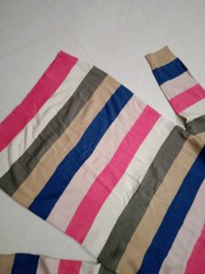 Striped Pullover Sweater Top