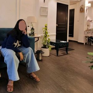 Dank Deep Blue Antifit Sweater