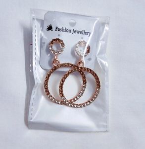 Girl&#39;s Round Earrings.