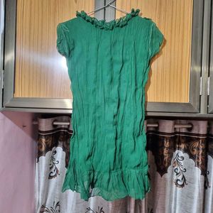 Green  Stretchable Top