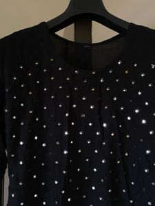 BLACK MIRROR DESIGN KURTI