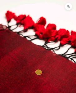 Elegant Maroon Saree