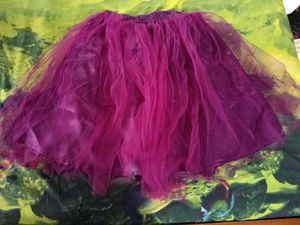Purple Tulle Skirt