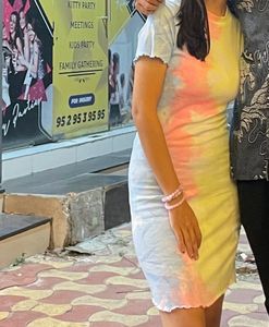 TIE- DYE bodycon Dress