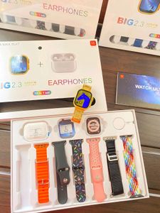 OMG 😱😱 First Time 10 In 1 Combo Smartwatch