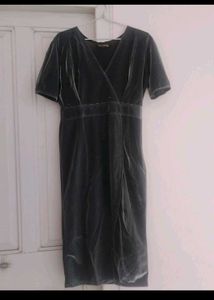 Elegant Grey Dress