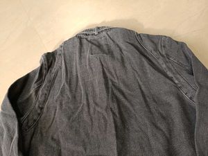 Roadster Gray Denim Jacket, XXL Size