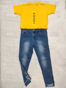 Bright Jeans Top Pair