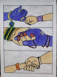 3 God Devine Love Paintings