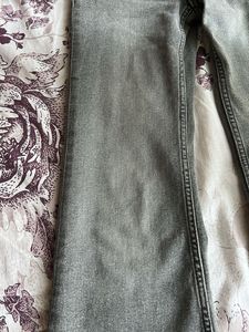 H&amp;m Grey Denim (low Waist)