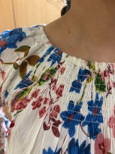 Floral Off Shoulder Top