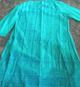 Elegant Rama Green Kurta
