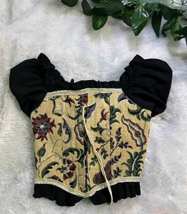 Floral Corset Top