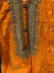 plazzo suit with beautiful dupata