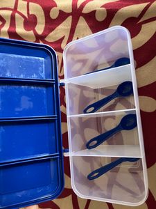 4 In 1 New Container With Spoon Totally Brand Ne