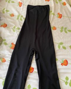 Black Tube Bodycon Jumpsuit