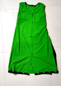 🌿 Elegant Green Kurta 🌿