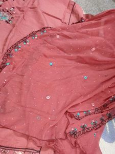 Unstitched Embroidered Dress Materials