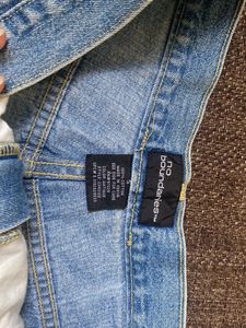 Distressed Denim Shorts