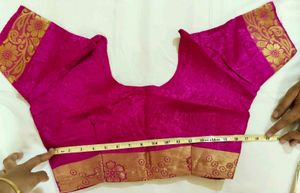 Silk Saree With Stitched Blouse