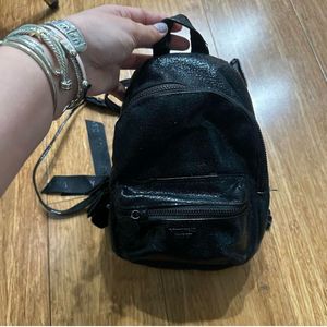 Victoria’s Secret Black Mini Backpack