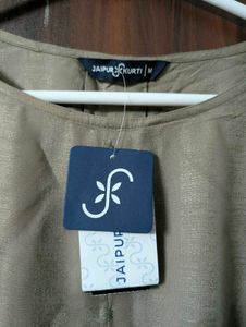 Jaipur Kurti Cotton co ord set new with tag