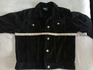 Black Denim Jacket.